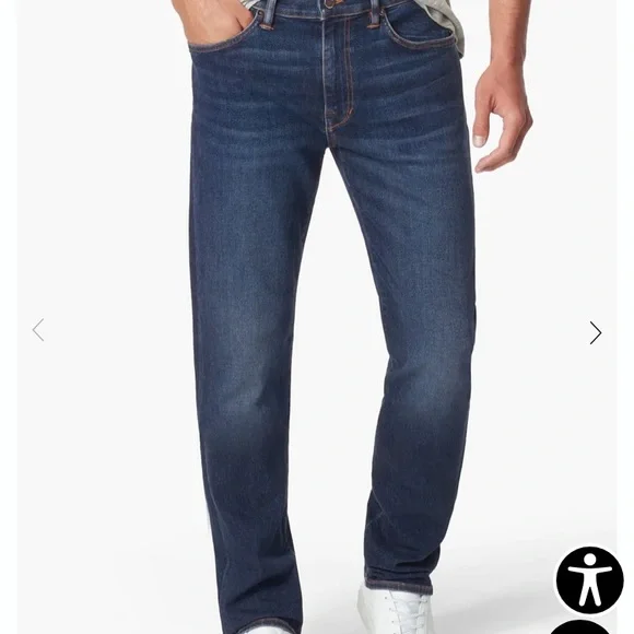 Joe’s Jeans the brixton, dark wash, Sz 38